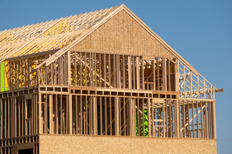 A Frame Roof Installation