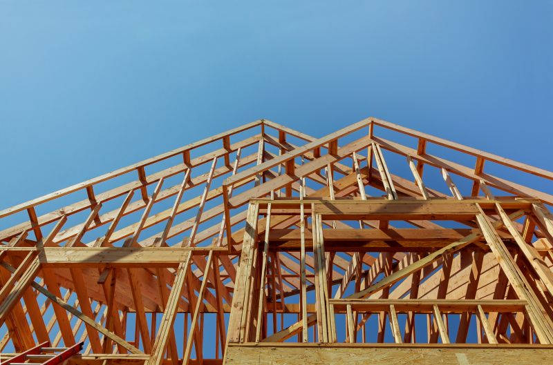 A Frame Roof Installation